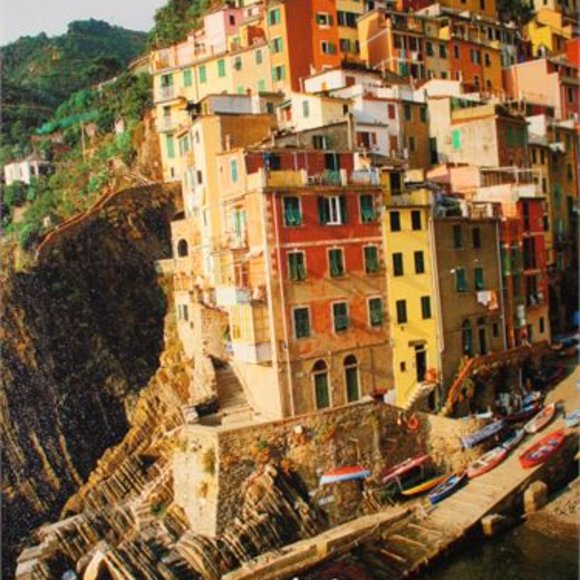 "Riomaggiore" Italy Photography Print Giclée Large Canvas, Signed & Numbered - Picture 5 of 10